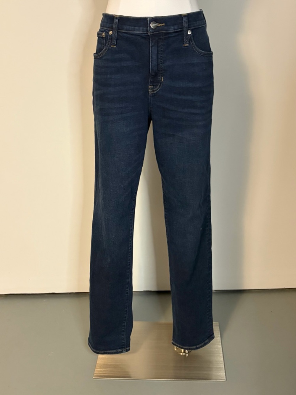 J.Crew straight blue jeans